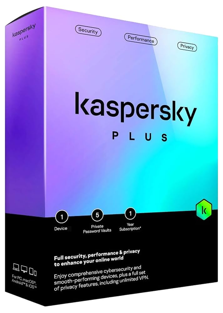 Kaspersky Total Security - 1 User, 1 Year (No CD, Voucher Only)